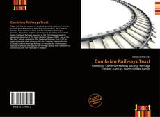 Copertina di Cambrian Railways Trust