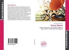 Portada del libro de Avery Storm