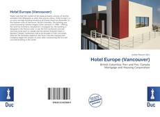 Bookcover of Hotel Europe (Vancouver)