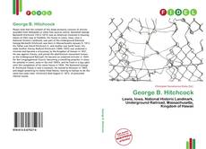 Bookcover of George B. Hitchcock