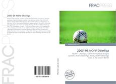 Bookcover of 2005–06 NOFV-Oberliga