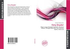 Portada del libro de Cory Snyder