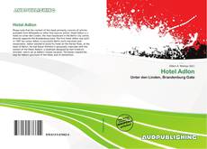 Copertina di Hotel Adlon