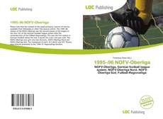 Bookcover of 1995–96 NOFV-Oberliga