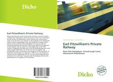 Copertina di Earl Fitzwilliam's Private Railway