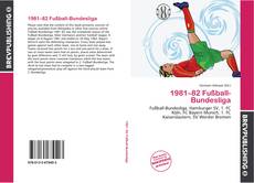 Portada del libro de 1981–82 Fußball-Bundesliga