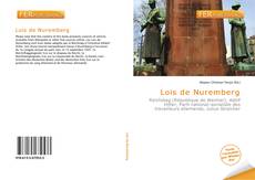 Lois de Nuremberg kitap kapağı