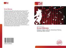 Bookcover of Ernst Décsey