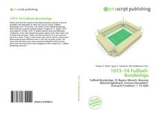 Bookcover of 1973–74 Fußball-Bundesliga