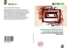 Portada del libro de Ali Shaheed Muhammad