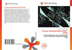 Buchcover von Coupe Gambardella 2007-2008