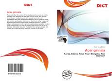 Bookcover of Acer ginnala