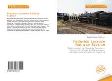 Bookcover of Federico Lacroze Railway Station