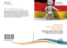 Capa do livro de 2007–08 Fußball-Regionalliga 