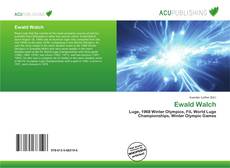 Bookcover of Ewald Walch