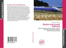 Portada del libro de Boston and Lowell Railroad