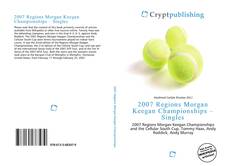 Couverture de 2007 Regions Morgan Keegan Championships – Singles