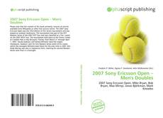 Bookcover of 2007 Sony Ericsson Open – Men's Doubles