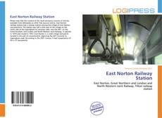 Capa do livro de East Norton Railway Station 