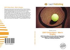 2007 China Open – Men's Singles的封面