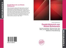 Portada del libro de Ewald-Heinrich von Kleist-Schmenzin