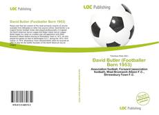 Capa do livro de David Butler (Footballer Born 1953) 