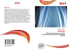 Bookcover of Alterity