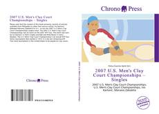 Capa do livro de 2007 U.S. Men's Clay Court Championships – Singles 