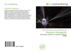 Couverture de Duguetia tobagensis