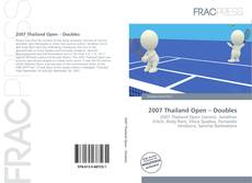 Copertina di 2007 Thailand Open – Doubles