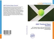 Capa do livro de 2007 Thailand Open (Tennis) 