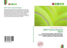 Bookcover of 2007 Tennis Channel Open