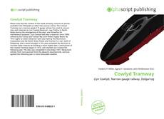Buchcover von Cowlyd Tramway