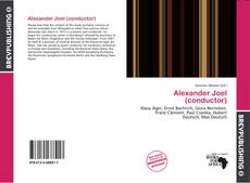 Buchcover von Alexander Joel (conductor)