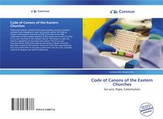 Capa do livro de Code of Canons of the Eastern Churches 