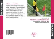 Portada del libro de 1970 Danish 1st Division