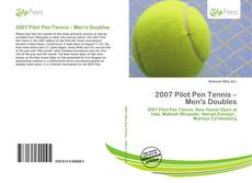 Copertina di 2007 Pilot Pen Tennis – Men's Doubles