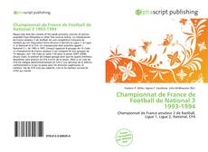 Couverture de Championnat de France de Football de National 3 1993-1994