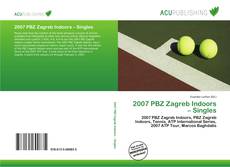 Capa do livro de 2007 PBZ Zagreb Indoors – Singles 