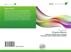 Bookcover of Eugene Meyer