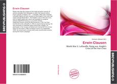 Portada del libro de Erwin Clausen