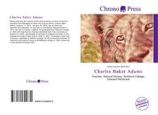 Portada del libro de Charles Baker Adams