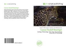 Buchcover von Caesar Rudolf Boettger