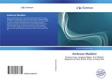 Capa do livro de Ambrose Madden 