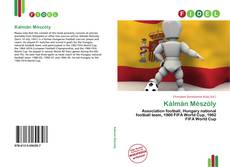 Bookcover of Kálmán Mészöly