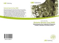 Capa do livro de Setanta Sports Cup 2008 