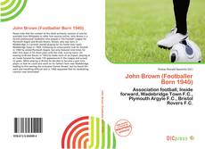 John Brown (Footballer Born 1940)的封面