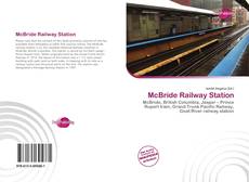 Capa do livro de McBride Railway Station 