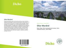 Copertina di Olier Mordrel