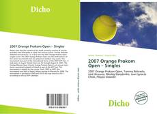 Copertina di 2007 Orange Prokom Open – Singles